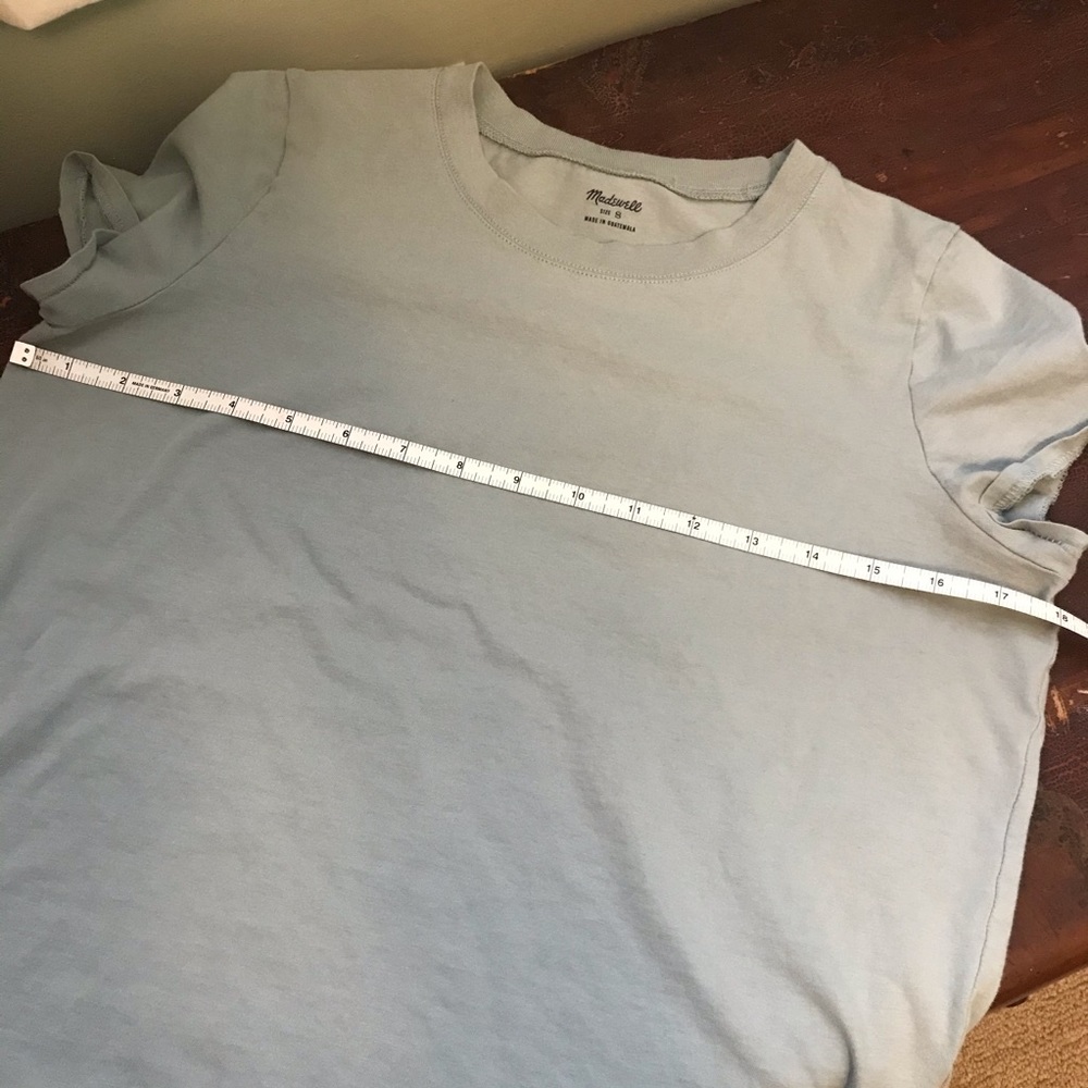 Light blue Madewell Tee - Picture 5 of 6